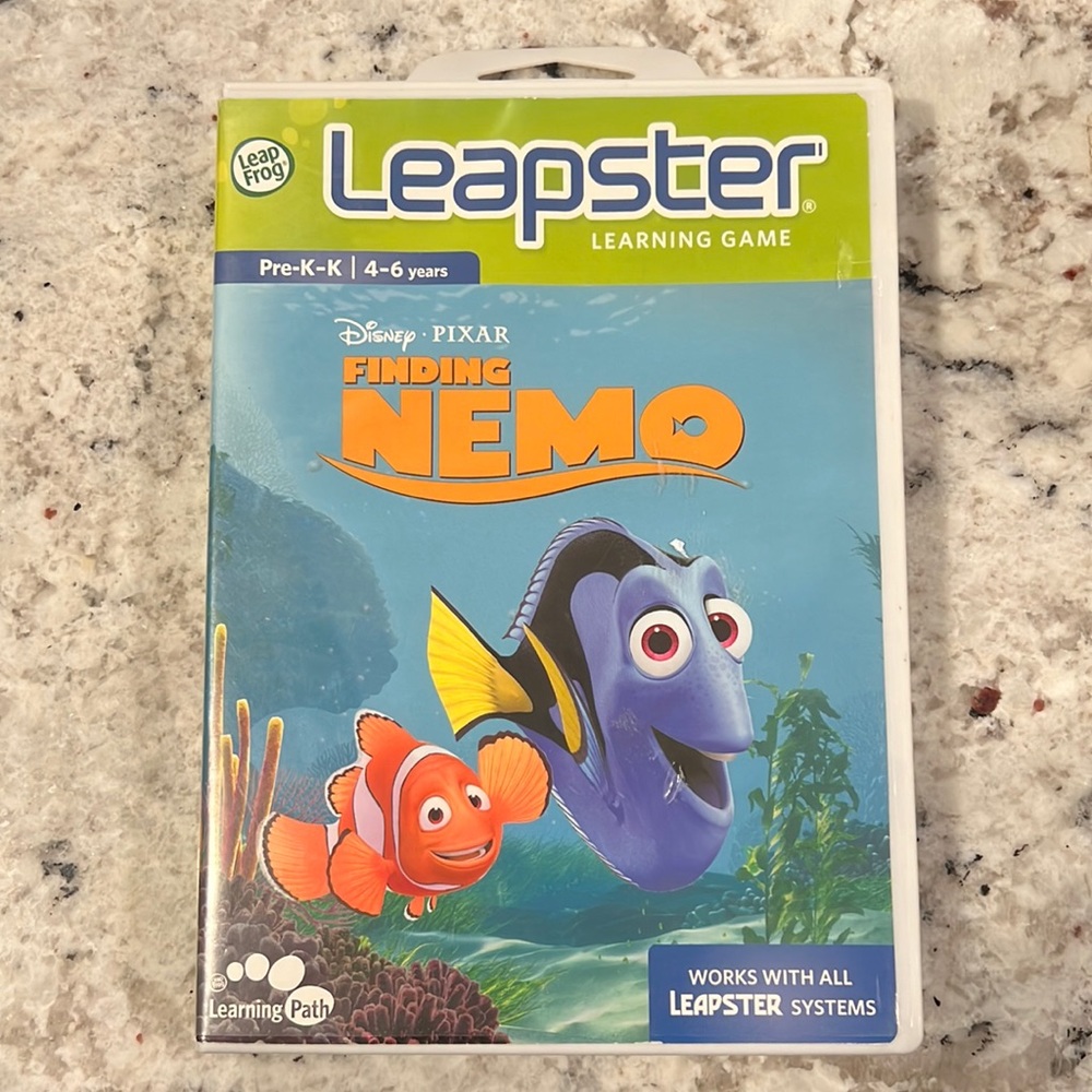 Finding Nemo - Leapster learning game